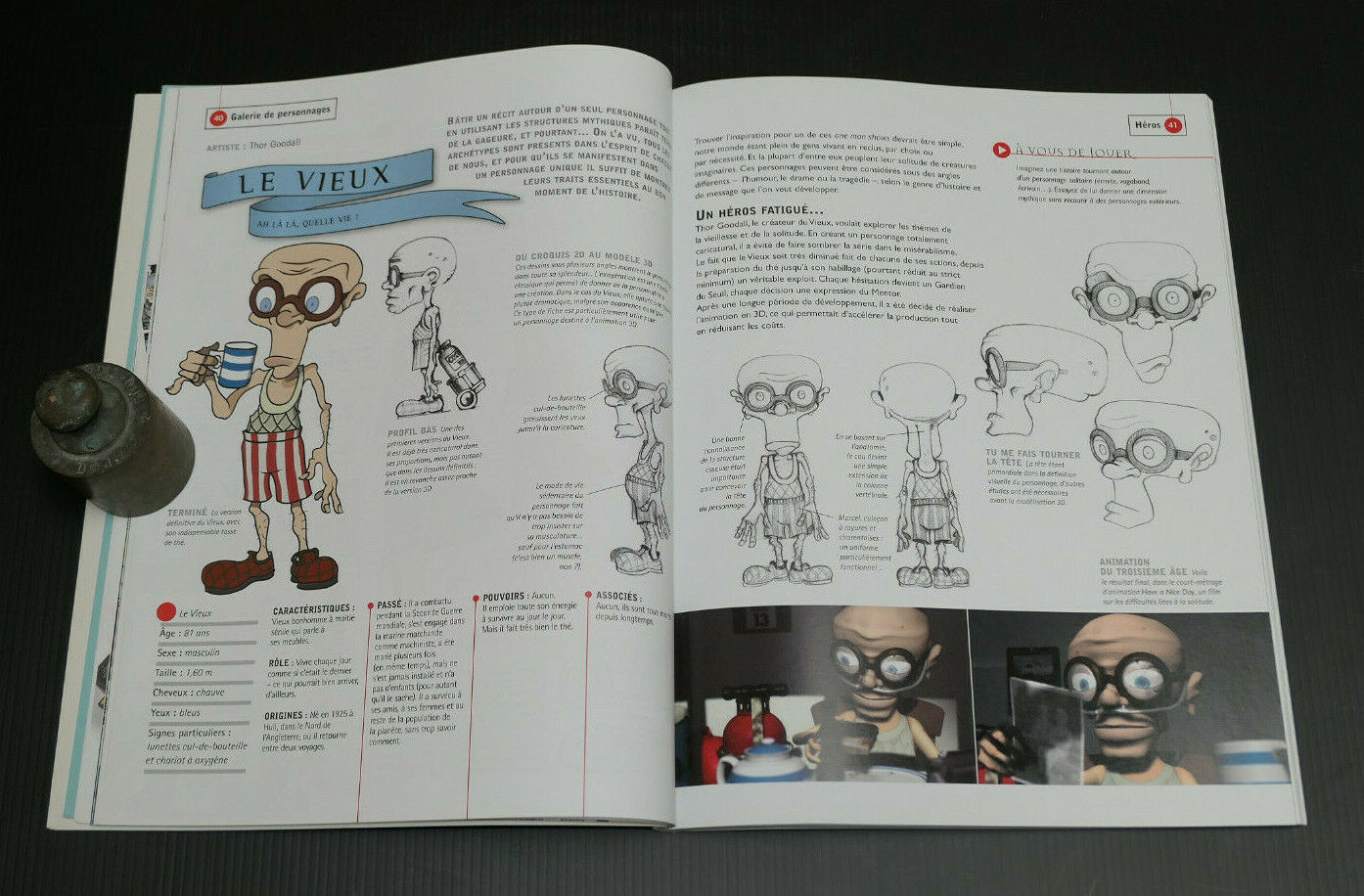 INVENTEZ VOS PERSONNAGES / BD FANTASY ANIMATION / CHRIS PATMORE / EYROLLES 2005