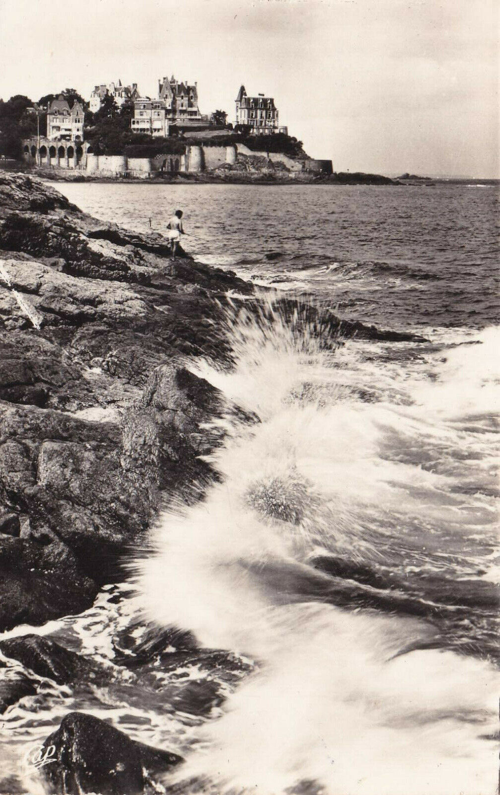 CARTE POSTALE CPSM NOIR & BLANC / DINARD LA MALOUINE
