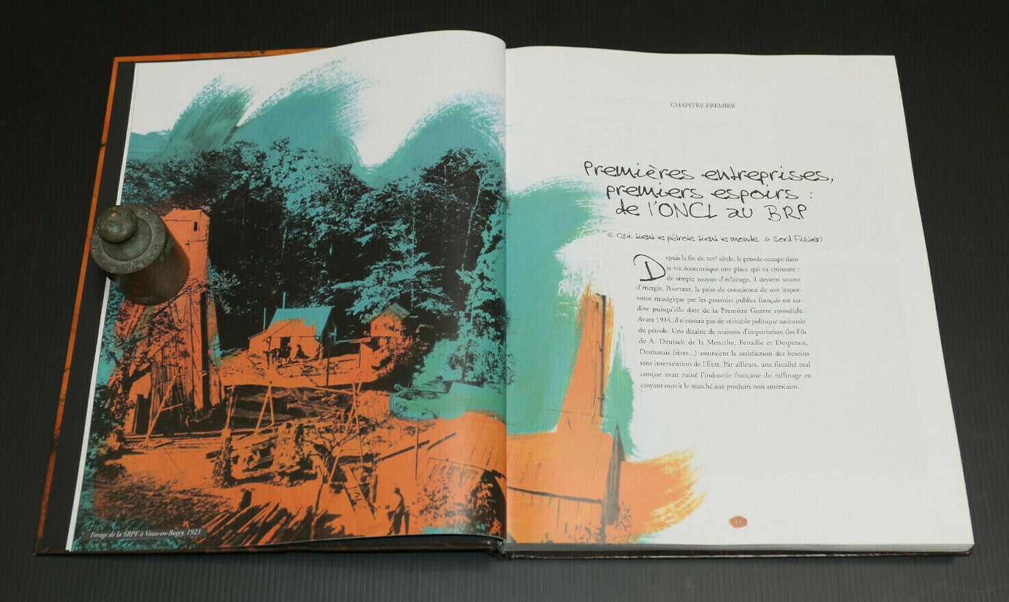 ELF AQUITAINE / DES ORIGINES A 1989 / FAYARD 1998 / INDUSTRIE PETROLE HISTOIRE