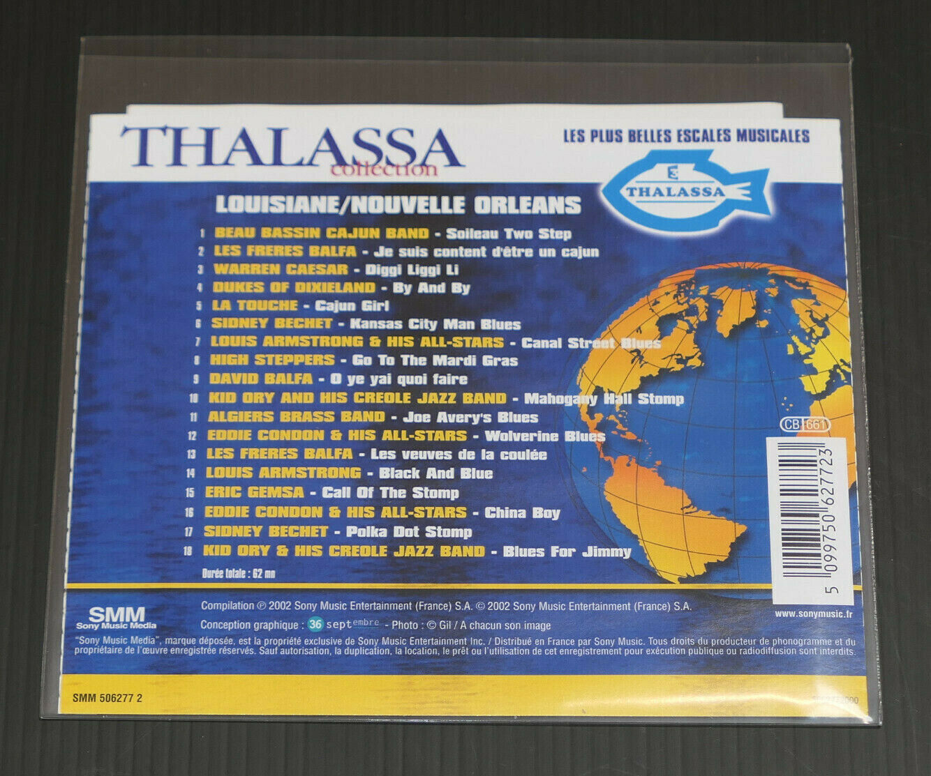 CD THALASSA / LOUISIANE / NOUVELLE-ORLEANS / 2002