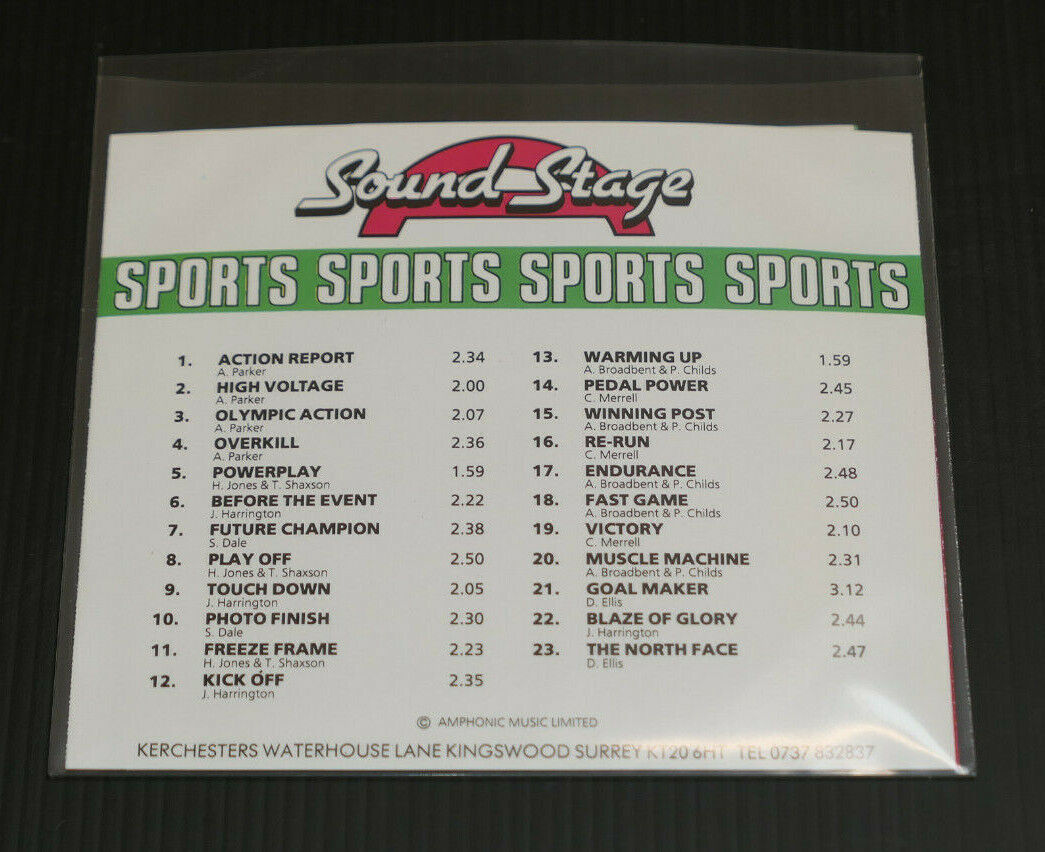 CD SPORTS / SOUND STAGE