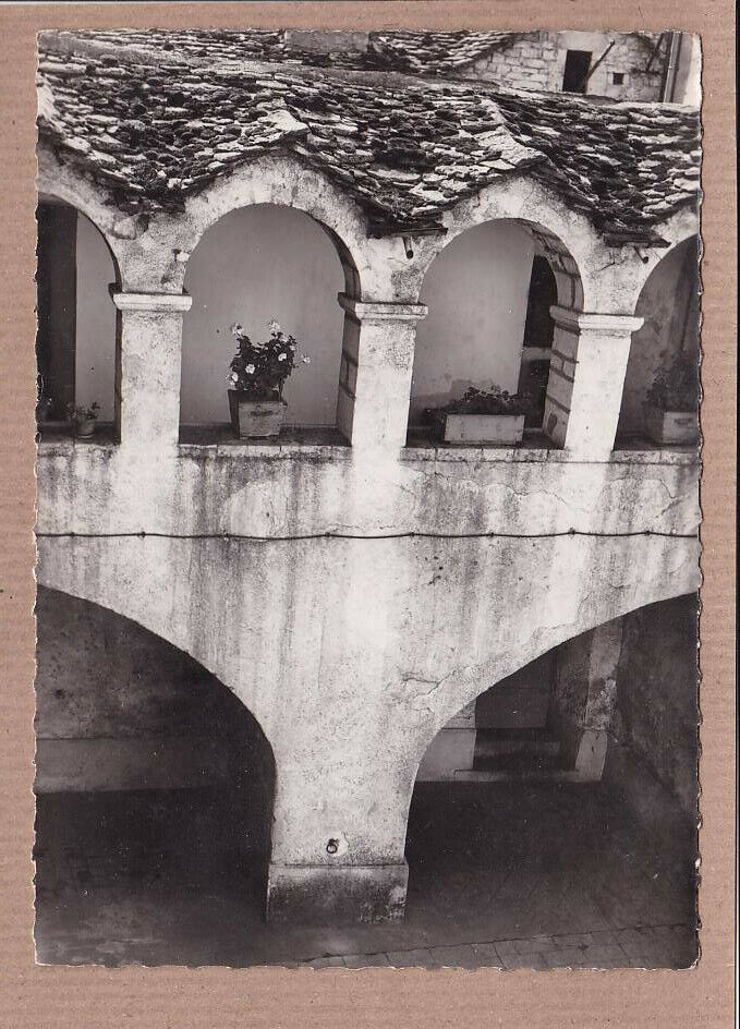 CARTE POSTALE CPSM NOIR & BLANC / SAINT-ROME-DE-DOLAN CLOITRE DU XVIe SIECLE