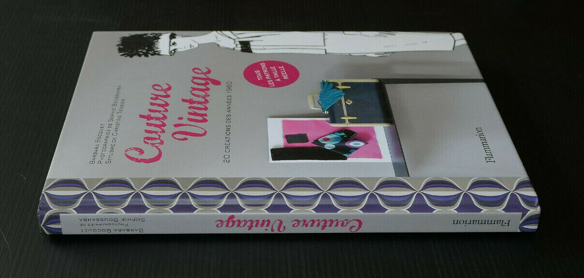 COUTURE VINTAGE 20 CREATIONS DES ANNEES 1960 / PATRONS STYLISME / FLAMMARION