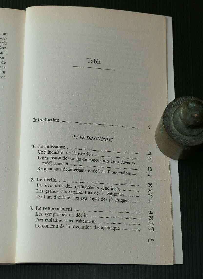 LE GRAND SECRET DE L'INDUSTRIE PHARMACEUTIQUE / PHILIPPE PIGNARRE 2003