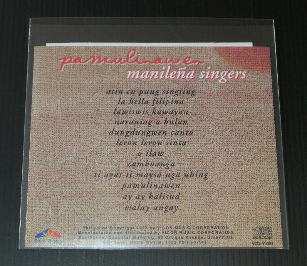 CD PAMULINAWEN / MANILENA SINGERS / 1997