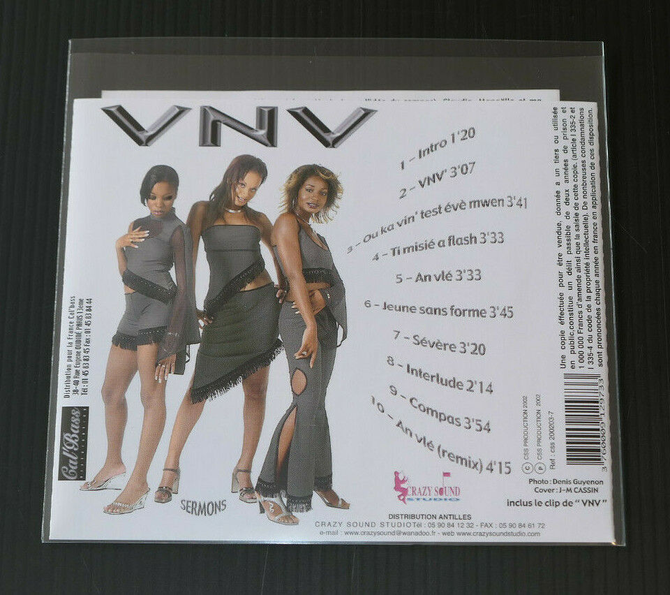 CD VNV / SERMONS / 2002