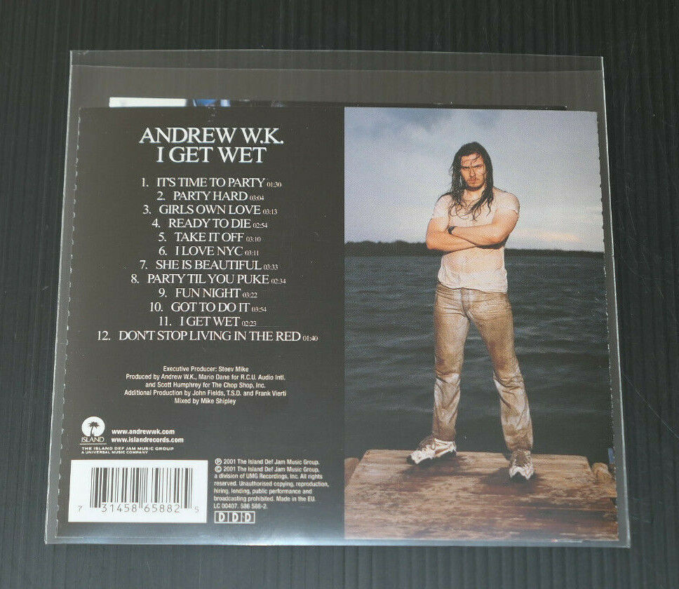 CD ANDREW W.K. / I GET WET / 2001