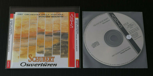 CD ORT ORCHESTRA DELLA TOSCANA / DONATO RENZETTI / SCHUBERT OUVERTUREN / 1994