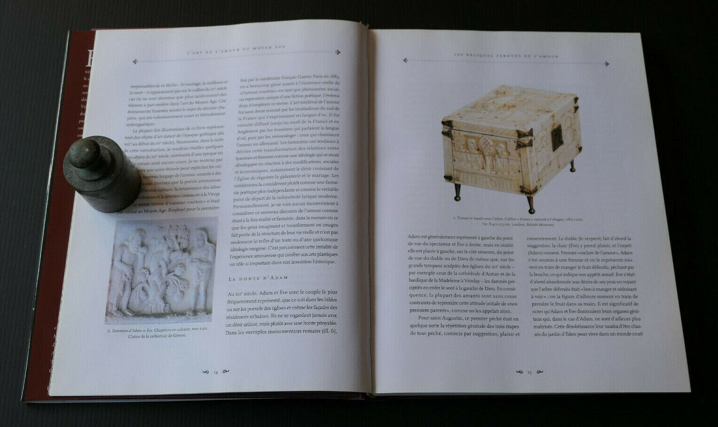 L'ART DE L'AMOUR AU MOYEN-AGE OBJETS ET SUJETS DU DESIR / MICHAEL CAMILLE / 2000