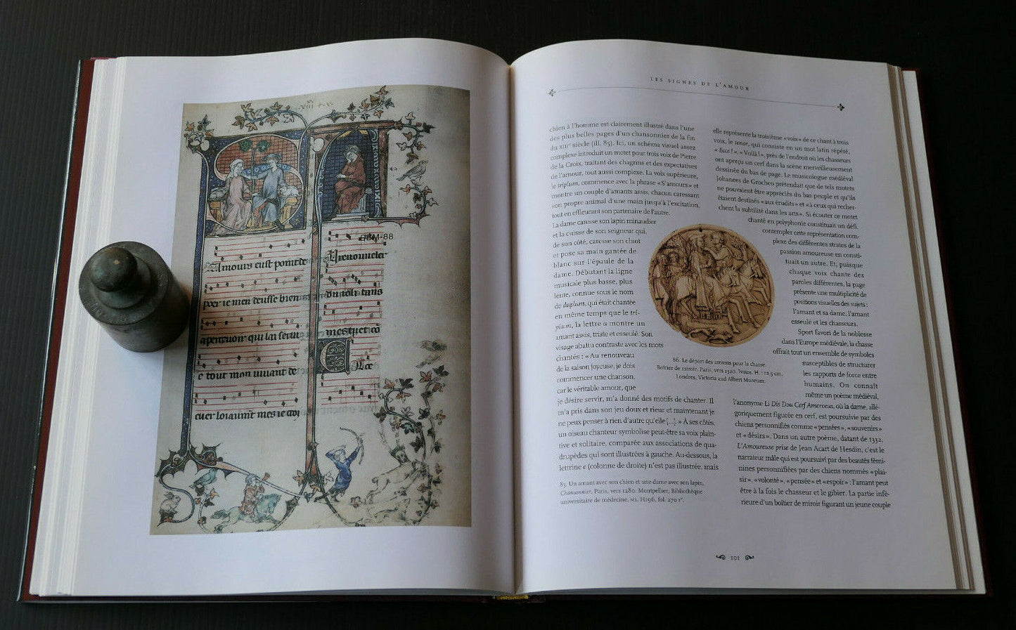L'ART DE L'AMOUR AU MOYEN-AGE OBJETS ET SUJETS DU DESIR / MICHAEL CAMILLE / 2000
