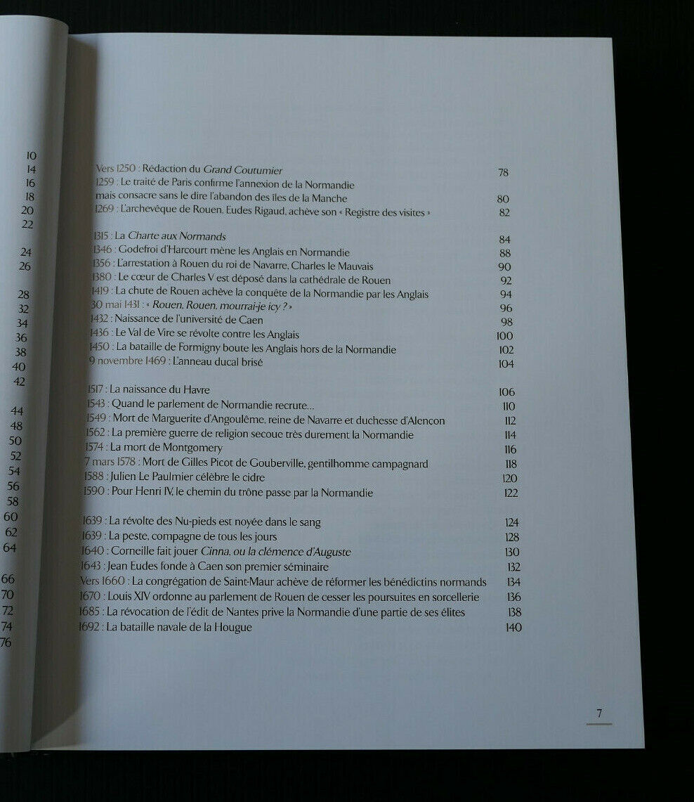 HISTOIRE DE LA NORMANDIE DES ORIGINES A NOS JOURS / OREP EDITIONS 2011