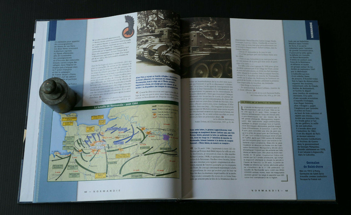 RESISTANCE NORMANDIE TEMOIGNAGES DOSSIERS CHRONOLOGIE / EDITIONS LBM 2003