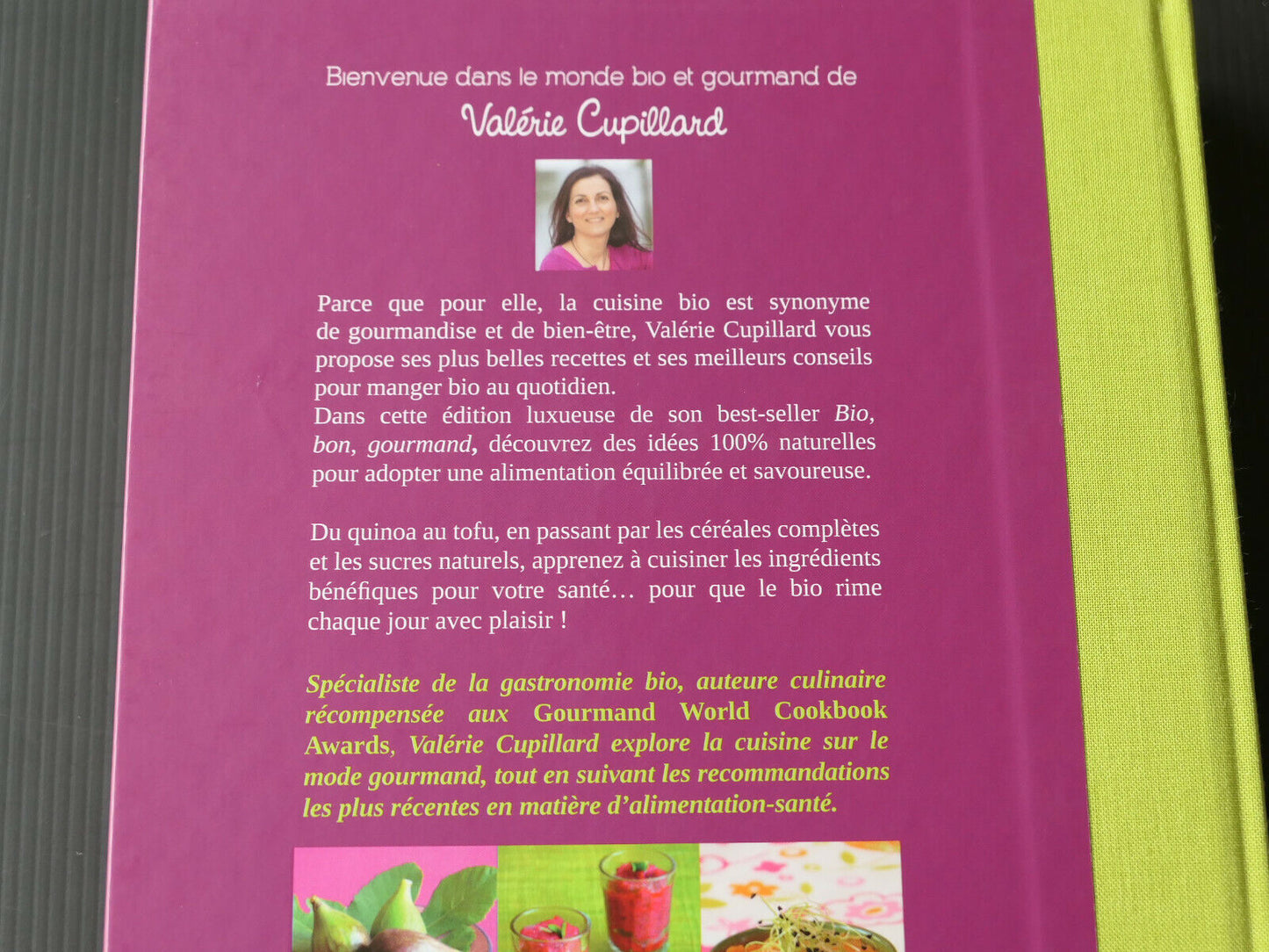 BIO BON GOURMAND / VALERIE CUPILLARD / PRAT EDITIONS 2015 / CUISINE RECETTES