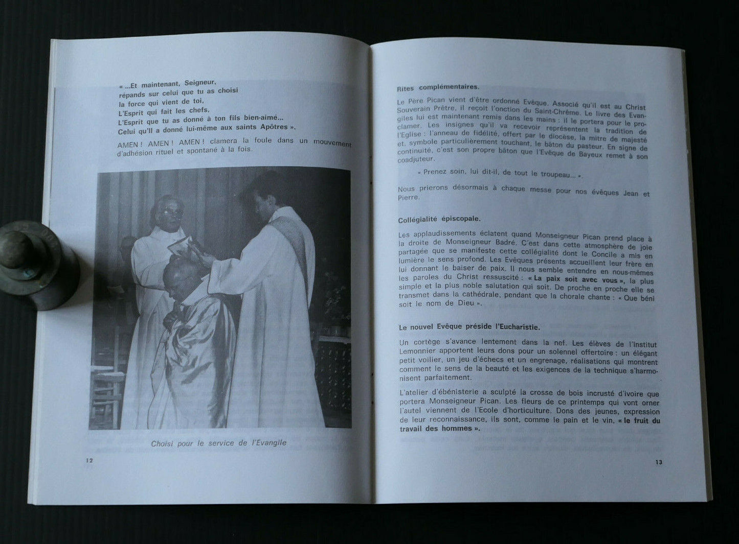 ORDINATION EPISCOPALE PIERRE PICAN CATHEDRALE BAYEUX 1988