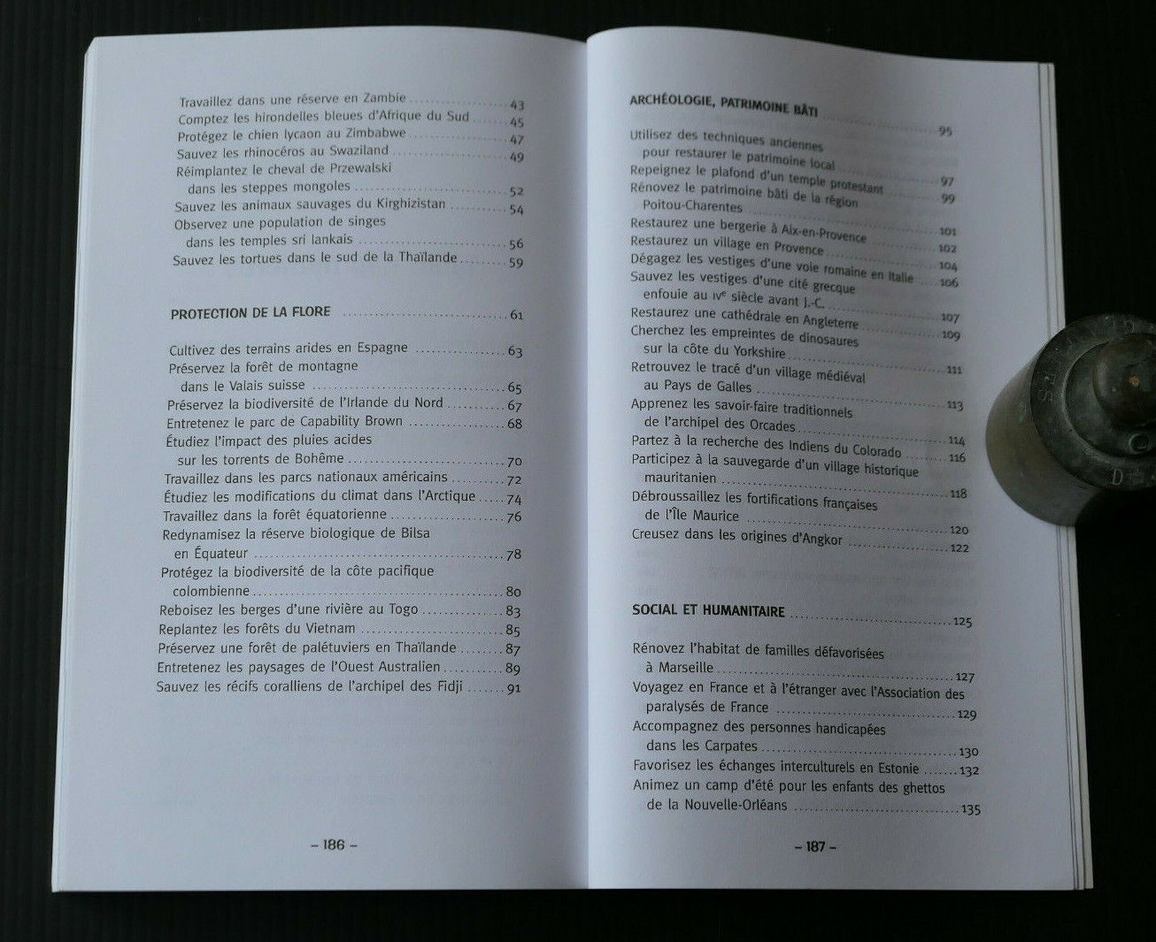PARTIR AUTREMENT / GUIDE DES VACANCES ALTERNATIVES / BALLAND 2004