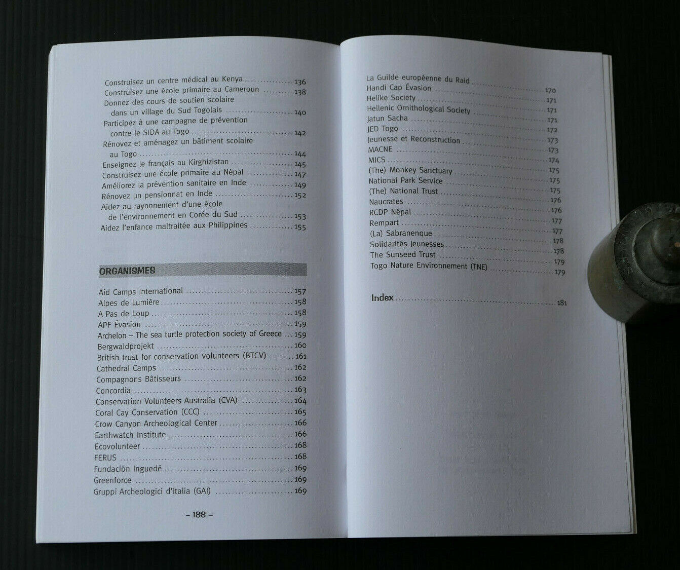 PARTIR AUTREMENT / GUIDE DES VACANCES ALTERNATIVES / BALLAND 2004