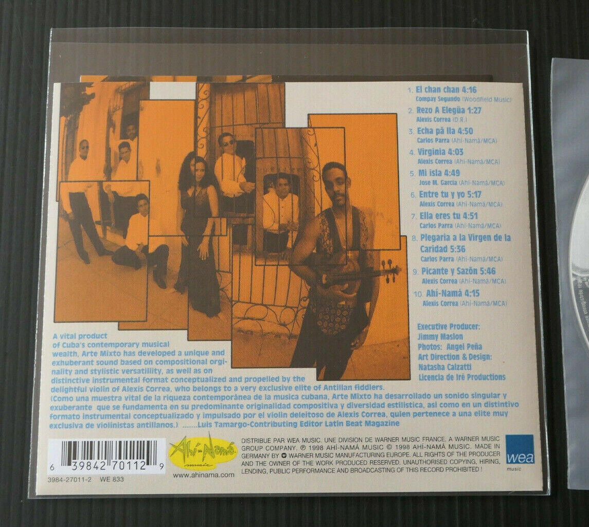 CD ARTE MIXTO / VIRGINIA / 1998
