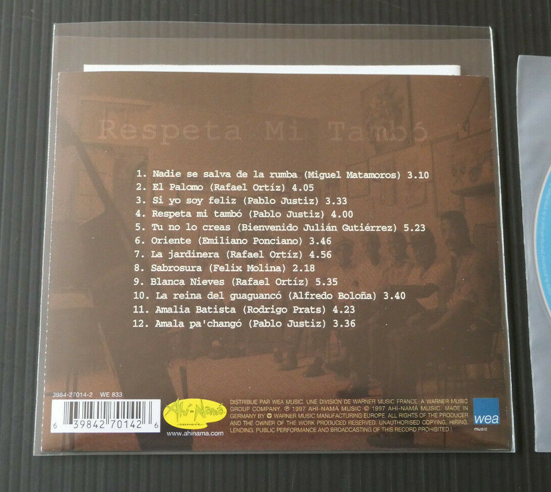 CD LOS NARANJOS / RESPETA MI TAMBO / 1997