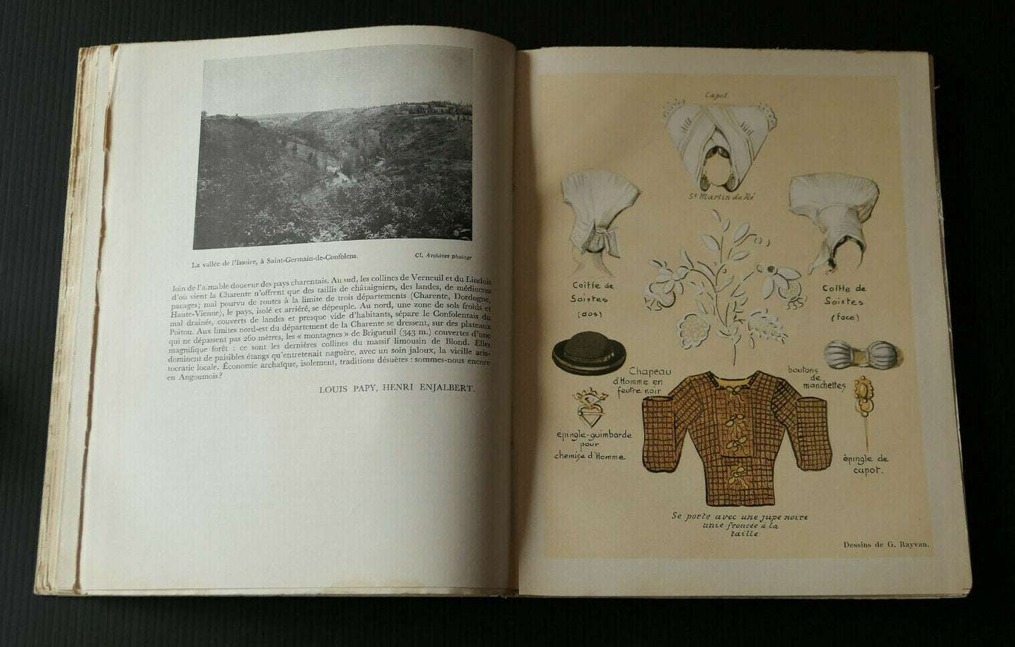 VISAGES DE L'AUNIS DE LA SAINTONGE DE L'ANGOUMOIS / HORIZONS DE FRANCE 1952