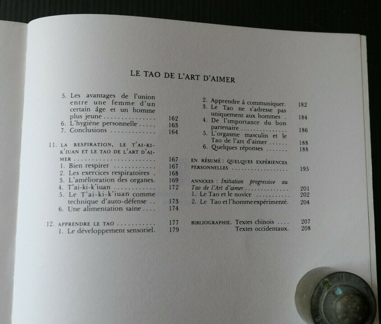 LE TAO DE L'ART D'AIMER / JOLAN CHANG / SEXUALITE THERAPIE TAOISME / 1992