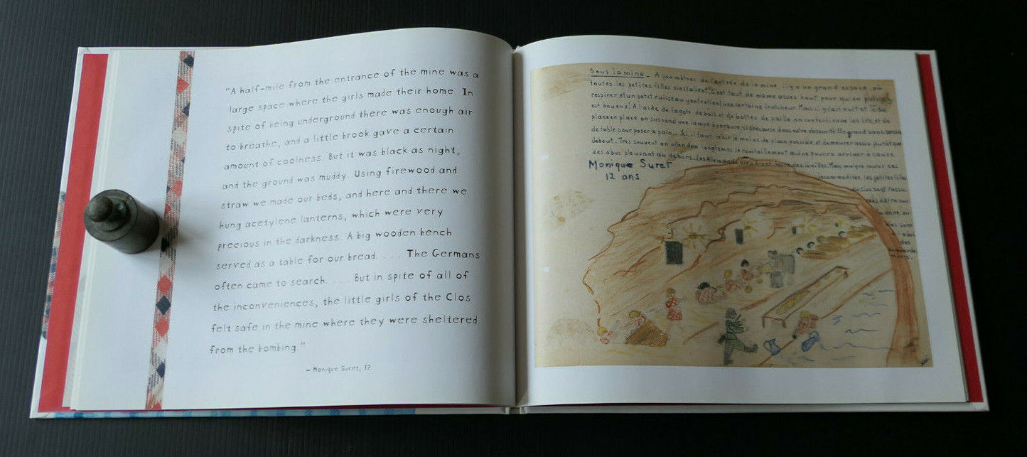 THE ORPHANS OF NORMANDY / WWII TOLD THROUGH DRAWINGS BY CHILDREN / NANCY AMIS