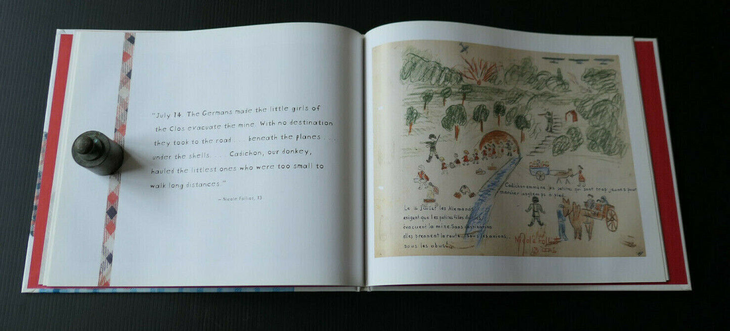 THE ORPHANS OF NORMANDY / WWII TOLD THROUGH DRAWINGS BY CHILDREN / NANCY AMIS