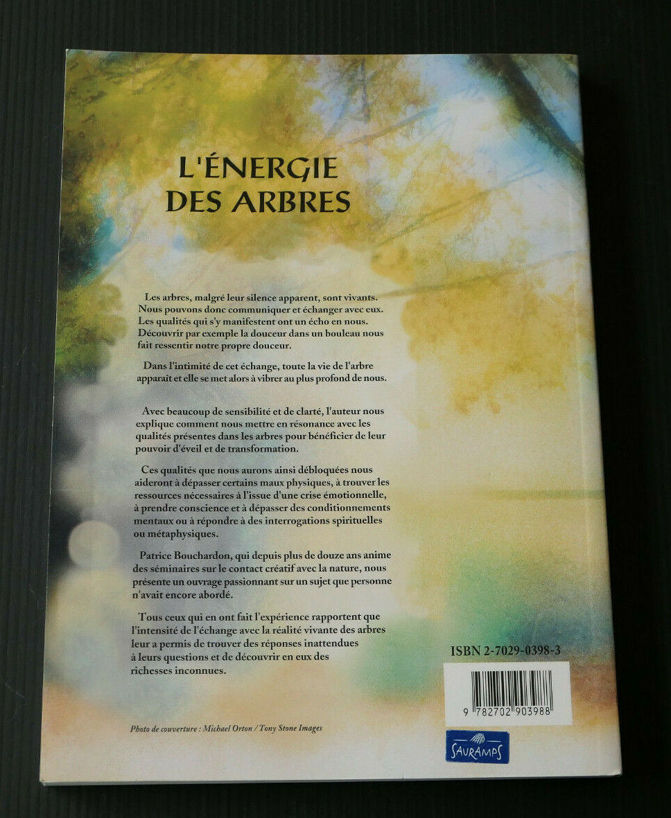 L'ENERGIE DES ARBRES / PATRICE BOUCHARDON / ENERGIE NATURE SPIRITUALITE