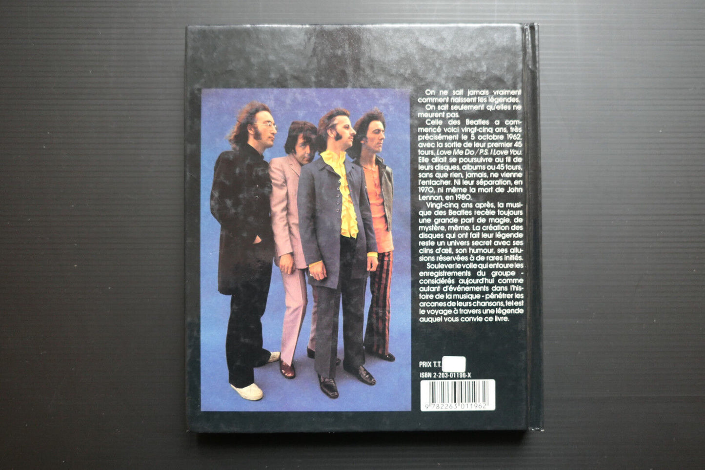 LIVRE LES BEATLES PIERRE MERLE JACQUES VOLCOUVE SOLAR 1987