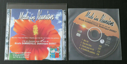 CD 4 TITRES / MADE IN REUNION / NICOLE DAMBREVILLE DOMINIQUE BARRET