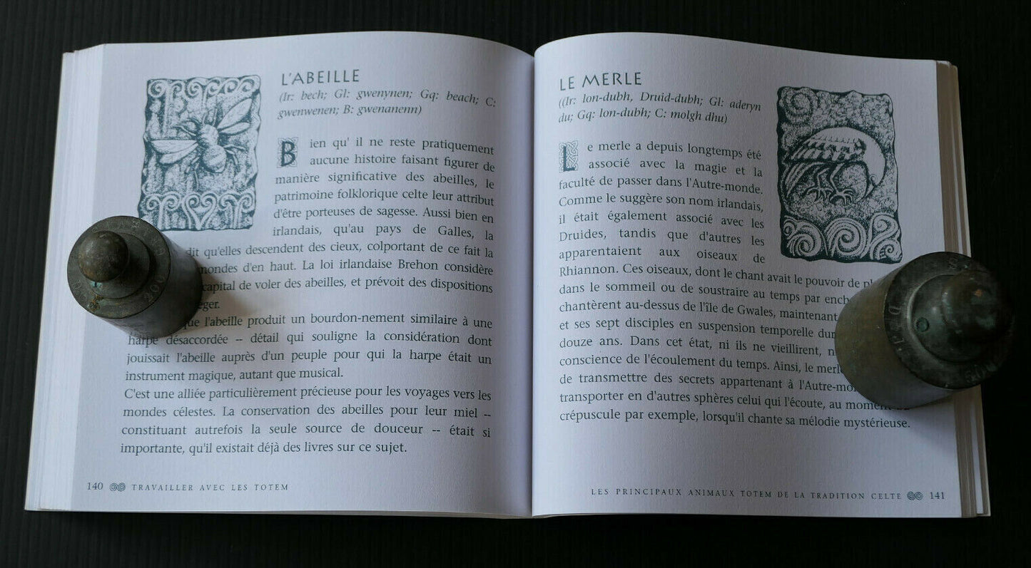 ANIMAUX TOTEMS CELTES / JOHN MATTHEWS / CHAMANISME / EDITIONS VEGA 2015