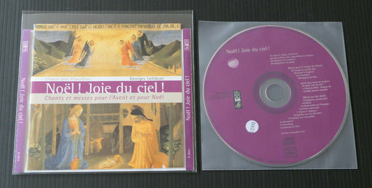 CD NOEL ! JOIE DU CIEL ! CHANTS ET MESSES POUR L'AVENT ET POUR NOEL / STUDIO SM