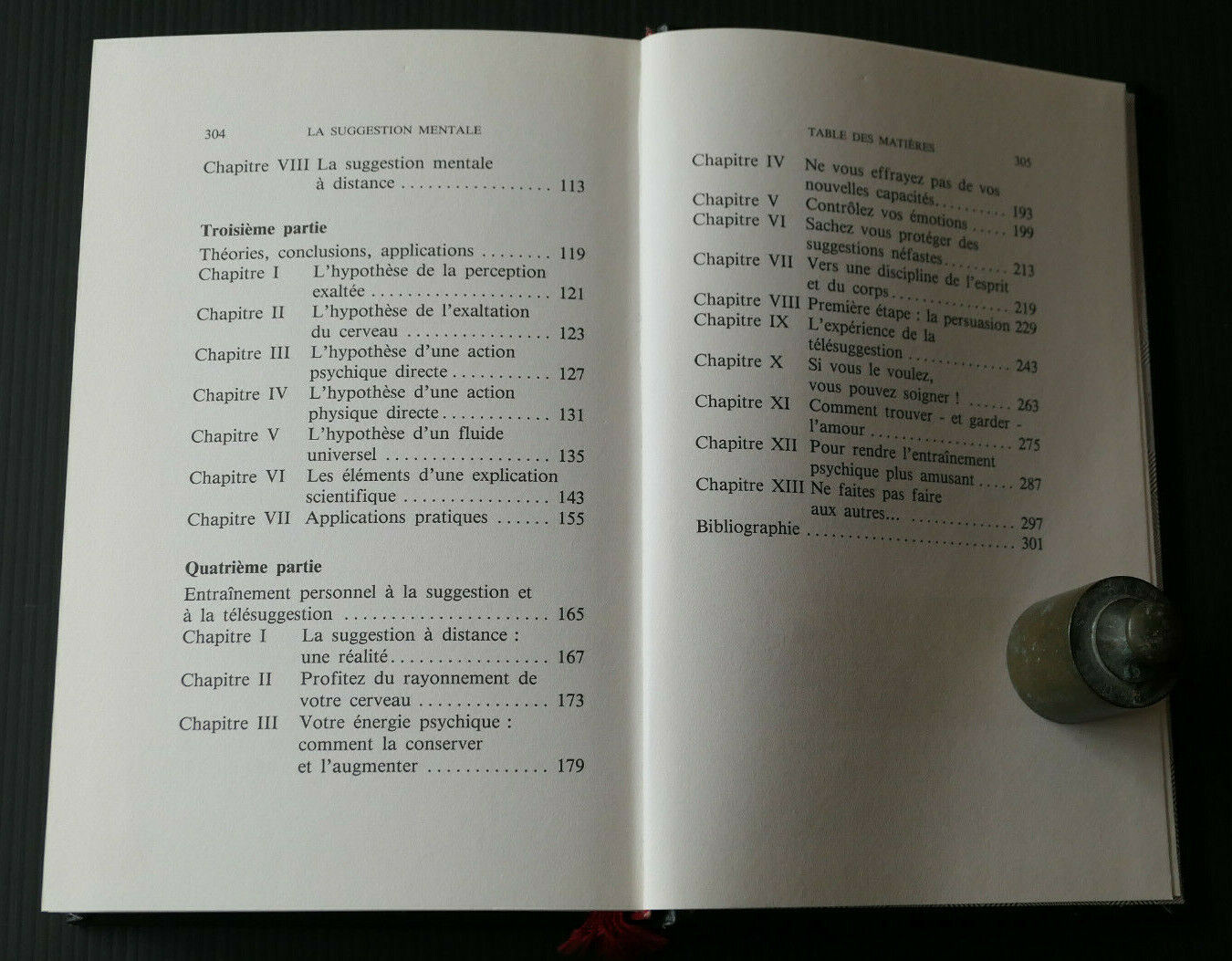LA SUGGESTION MENTALE / DR JULIEN OCHOROWICZ / MAGNETISME HYPNOTISME / 1988