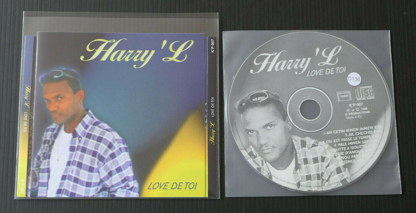 CD HARRY L / LOVE DE TOI / 1999