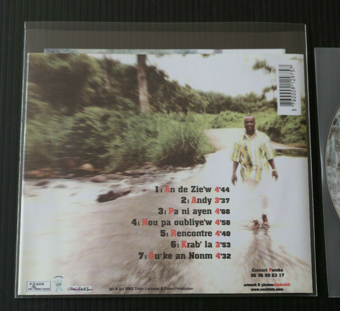 CD TINTIN LAPLUME / KANMARAD / 2002