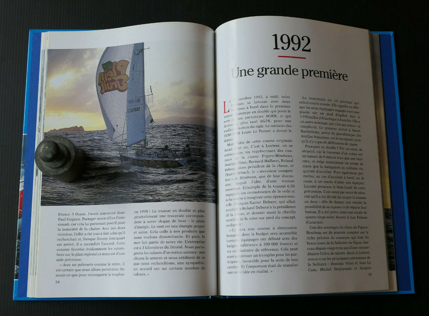 DUOS SUR L'OCEAN / TRANSAT AG2R LORIENT SAINT-BARTH / VOILE NAUTISME SPORT