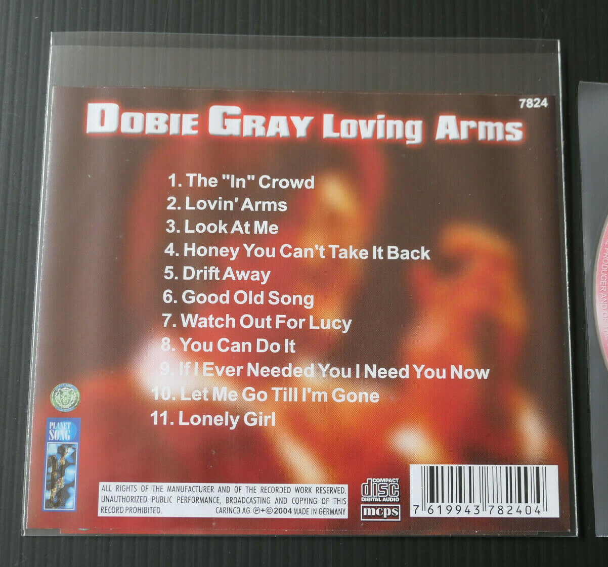 CD DOBIE GRAY / LOVING ARMS / 2004