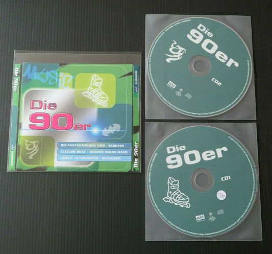 2CD DIE 90ER / COMPILATION 40 TITRES / EDEL 2004