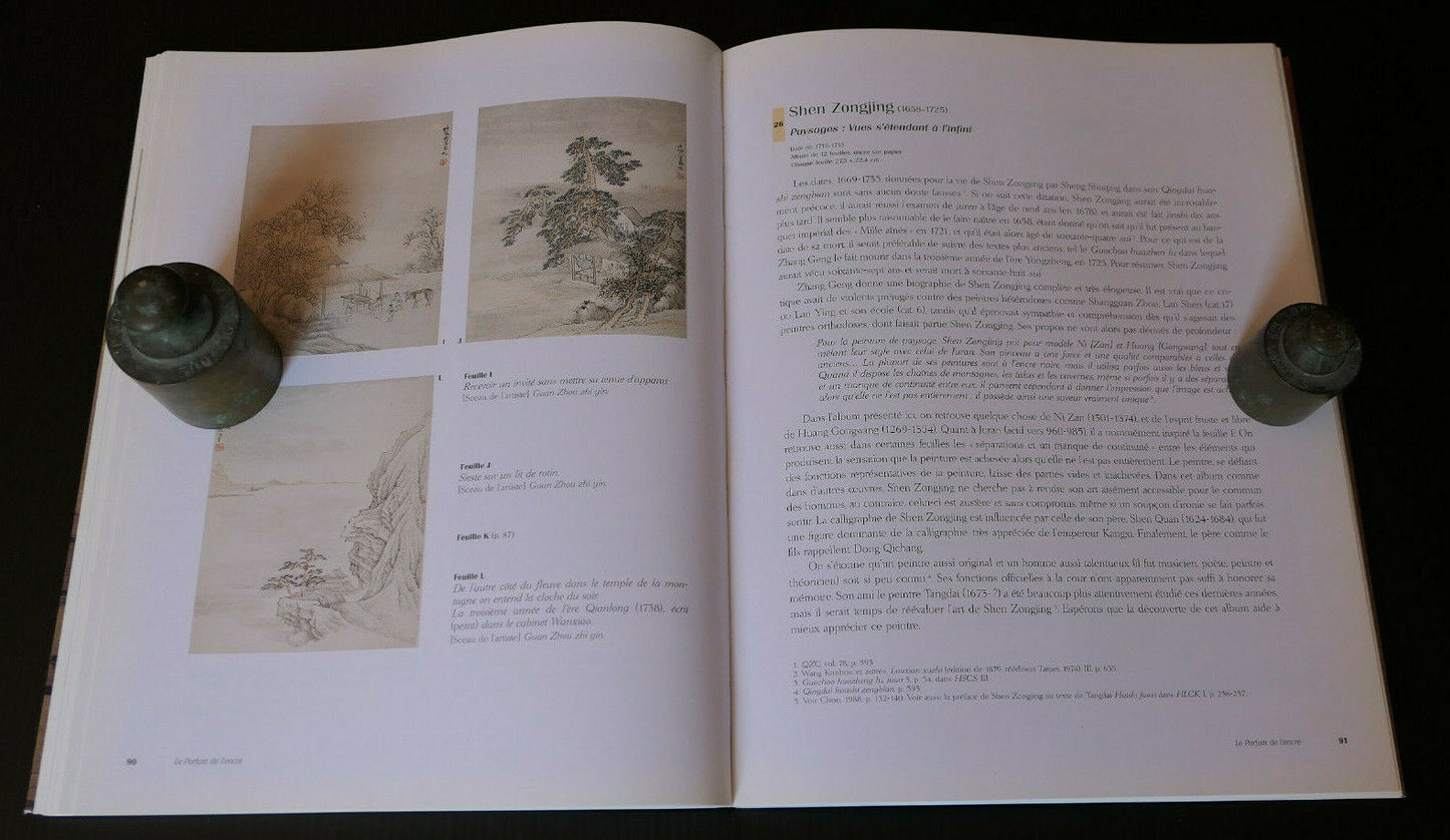 LE PARFUM DE L'ENCRE / COLLECTION ROY & MARILYN PAPP MUSEE CERNUSCHI ART CHINE