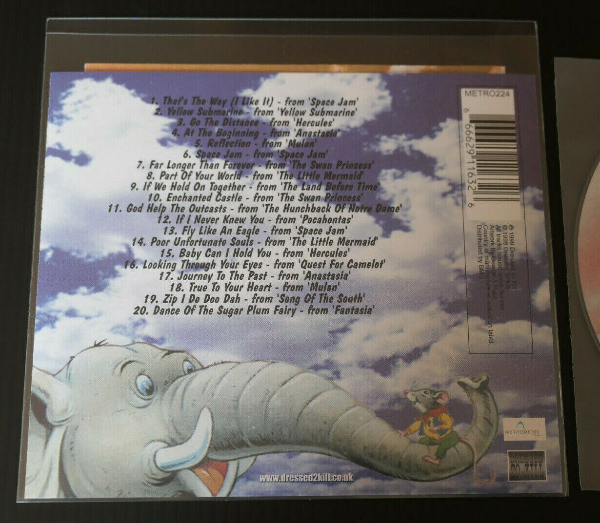 CD JUMBO'S CARTOON CLASSICS VOL.2 / 1999