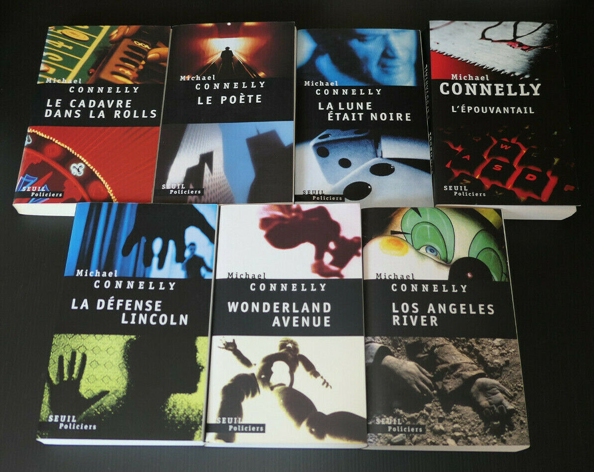 MICHAEL CONNELLY / GROS LOT DE 15 LIVRES BROCHES
