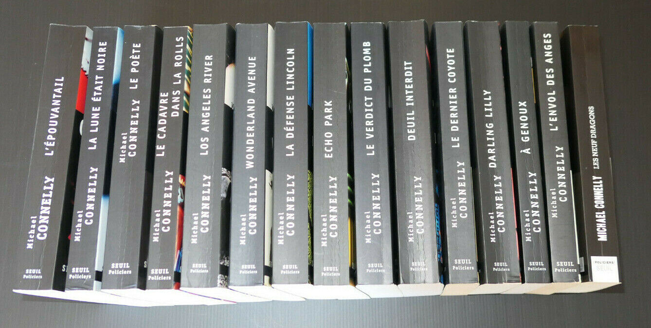 MICHAEL CONNELLY / GROS LOT DE 15 LIVRES BROCHES