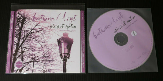 CD BEETHOVEN / LISZT / ADELAIDE & SEPTUOR / ALEXANDER PALEY / ACCORD 2004