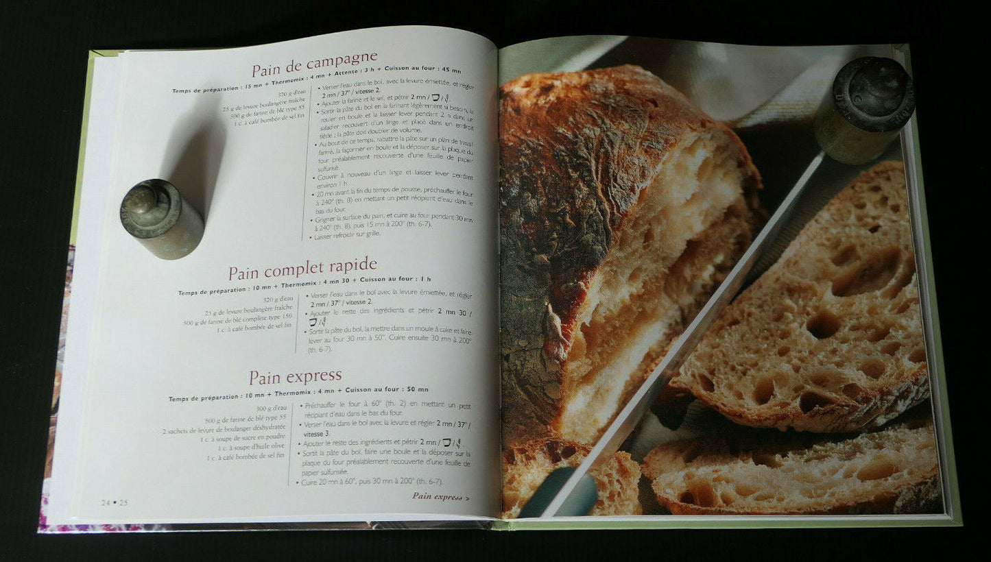 MILLE ET UNE PATES A PAIN / THERMOMIX VORWERK BOULANGERIE RECETTES