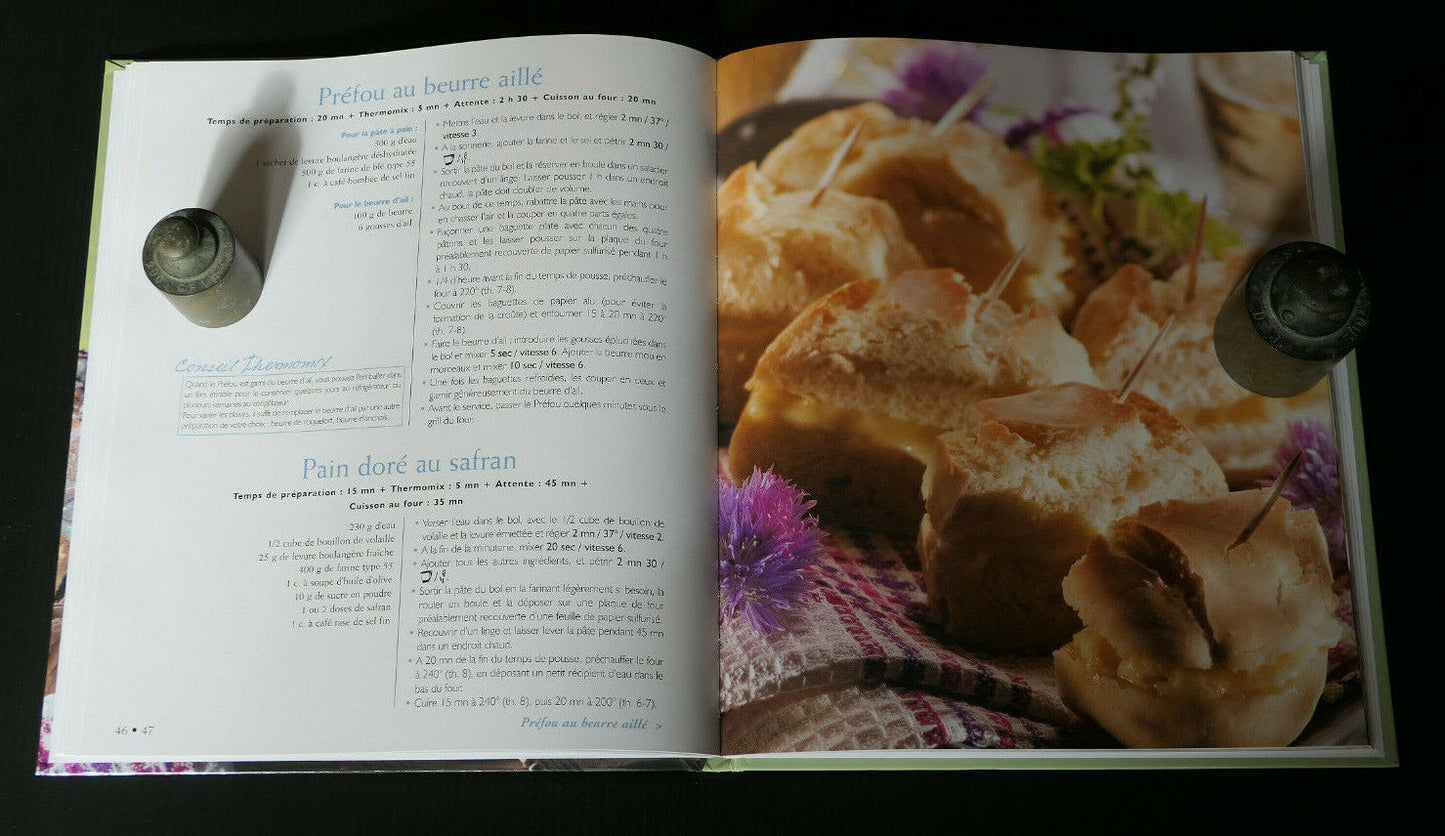 MILLE ET UNE PATES A PAIN / THERMOMIX VORWERK BOULANGERIE RECETTES