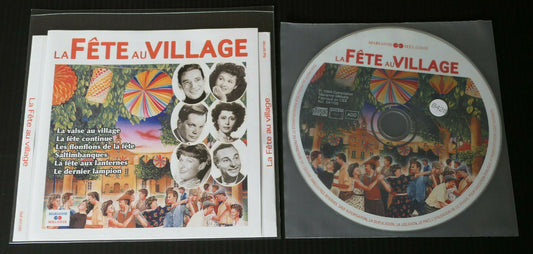 CD LA FETE AU VILLAGE / COMPILATION CHANSON FRANCAISE 20 TITRES / 2004
