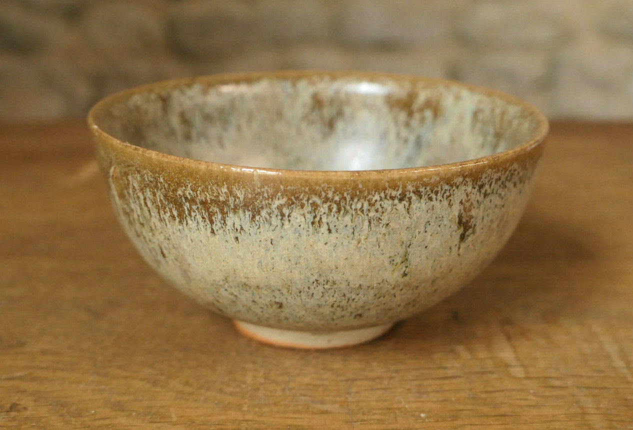 BOL EN GRES SIGNE ROBERT HERAUD CERAMIQUE FRENCH VINTAGE CERAMIC