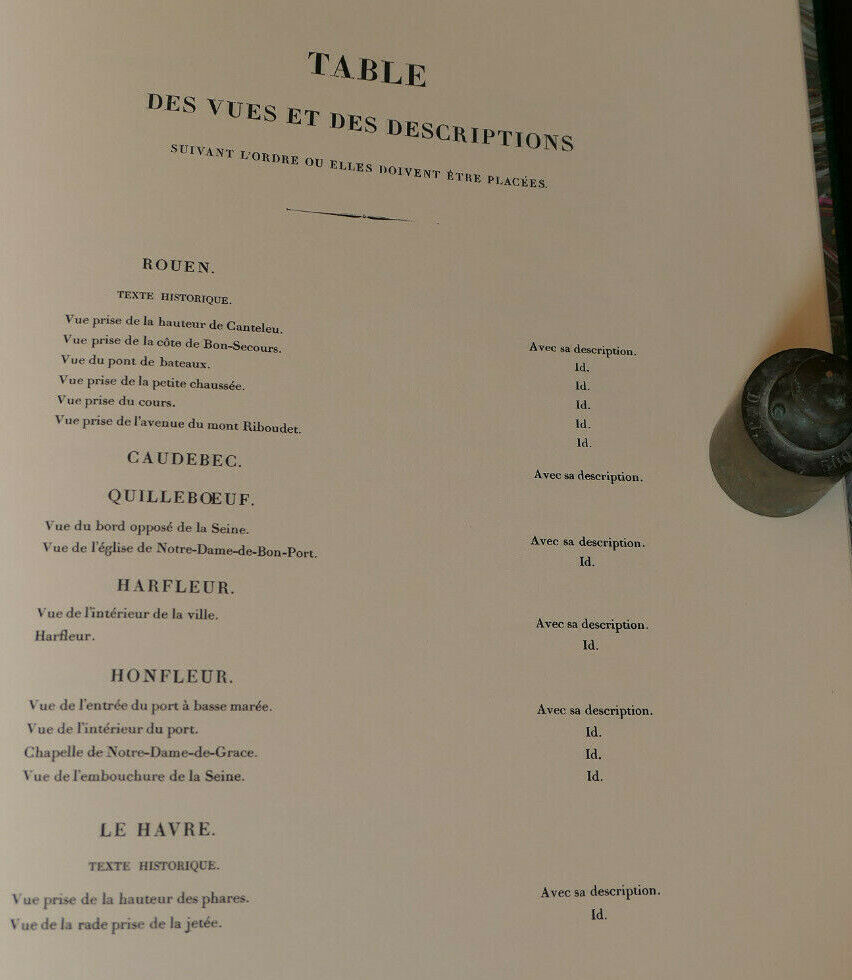 EXCURSIONS SUR LES COTES ET DANS LES PORTS DE NORMANDIE / LEFEBVRE DURUFLE 1990