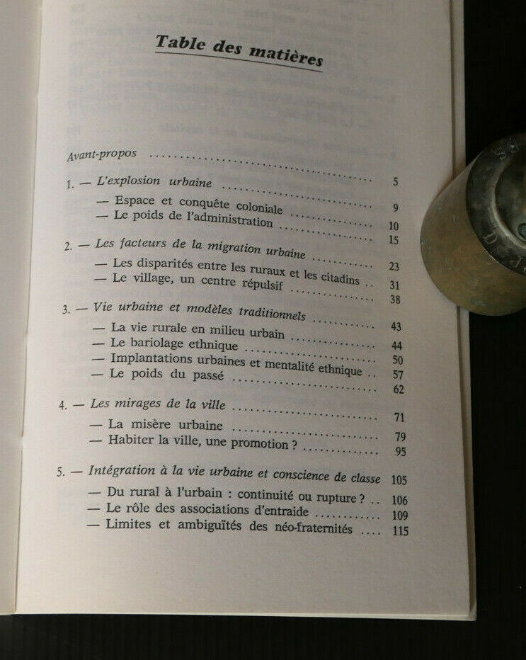 LA VILLE EN AFRIQUE NOIRE / JEAN-MARC ELA 1983 / HISTOIRE URBANISME SOCIOLOGIE