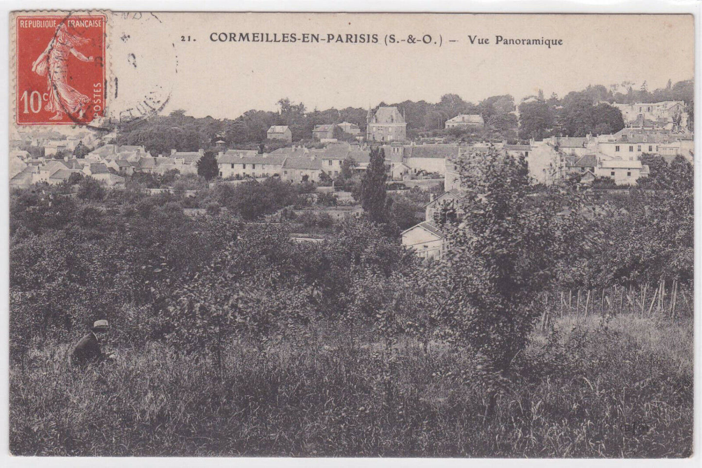 CARTE POSTALE ANCIENNE CPA CORMEILLES-EN-PARISIS VUE PANORAMIQUE (1911)