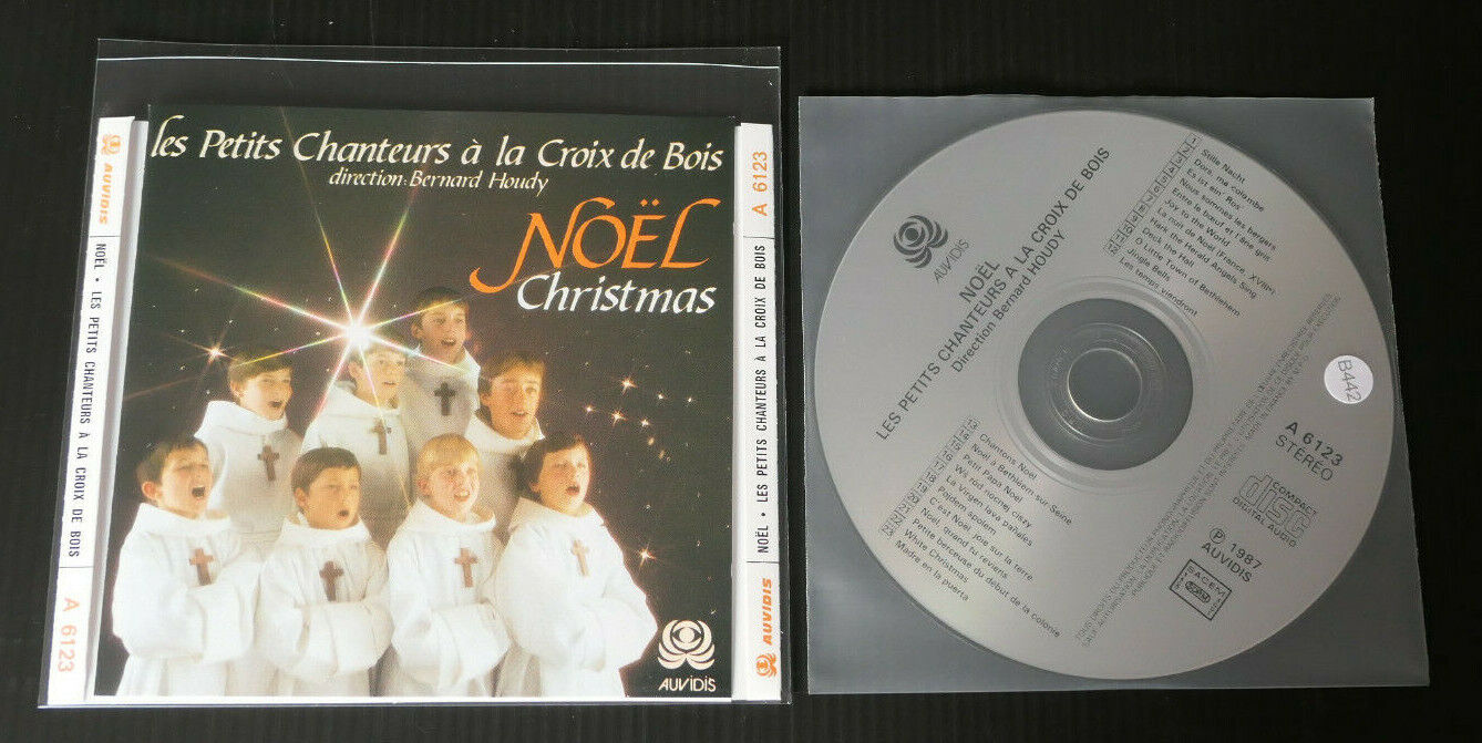 CD LES PETITS CHANTEURS A LA CROIX DE BOIS / NOEL CHRISTMAS / AUVIDIS 1987
